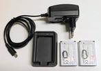 Set van 2 accu's en lader voor Garmin Montana, Ophalen of Verzenden, Zo goed als nieuw