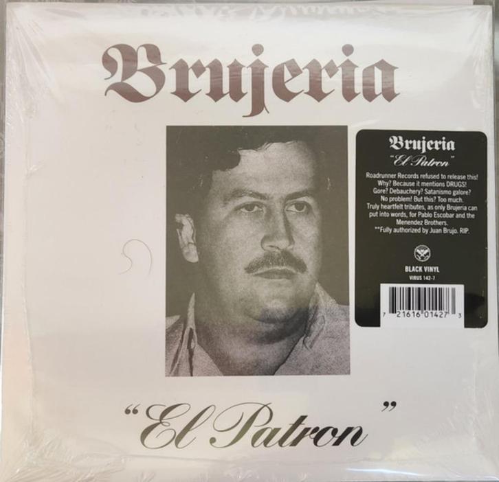 Brujeria - El Patron 7" US Death Grind Metal 1994, Cd's en Dvd's, Vinyl | Hardrock en Metal, Nieuw in verpakking, Ophalen of Verzenden