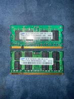 2x 1GB Samsung DDR2 PC2-5300S, Computers en Software, RAM geheugen, Ophalen of Verzenden, Zo goed als nieuw, DDR2, Desktop