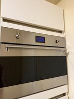 Smeg magnetron met grill SF4390MX, Ophalen, Combimagnetron, Grill, Zo goed als nieuw