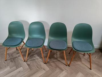 Kuipstoelen New York petrol groen (4 stuks) beschikbaar voor biedingen