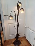 Art deco lotus vloerlamp vintage, Huis en Inrichting, Lampen | Vloerlampen, Ophalen, Zo goed als nieuw