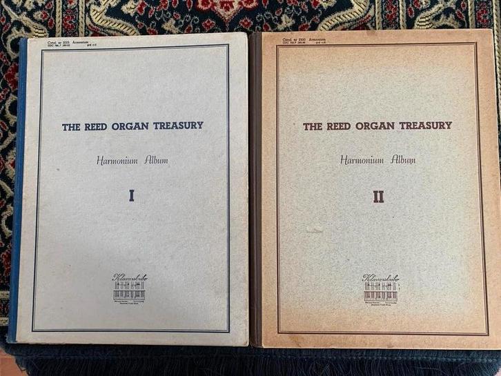 Reed Organ Treasury - Harmonium Album I & II klavarskribo, Muziek en Instrumenten, Bladmuziek, Gebruikt, Thema, Klassiek, Piano