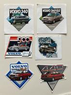 6 vintage Volvo stickers, Auto diversen, Autostickers, Verzenden