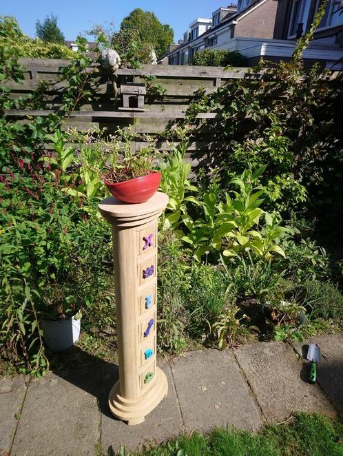 Ovale plantentafel, Huis en Inrichting, Woonaccessoires | Zuilen en Pilaren, Nieuw, Ophalen