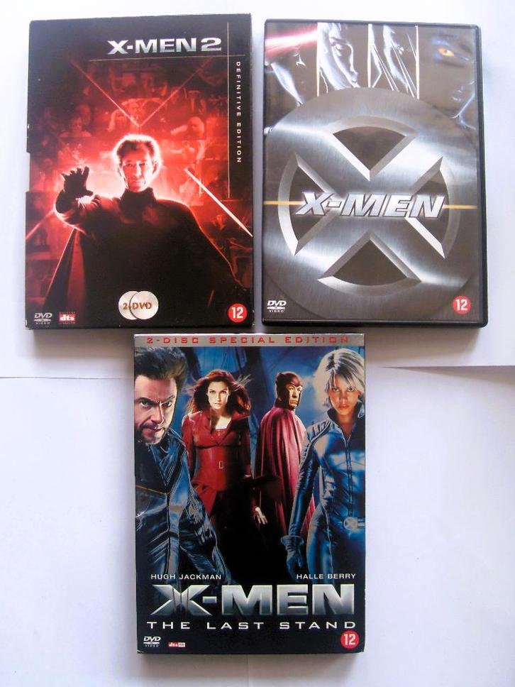 X-Men 1 2 3 (originele dvd's) X Men Trilogy, Cd's en Dvd's, Dvd's | Science Fiction en Fantasy, Zo goed als nieuw, Science Fiction