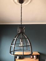 Hanglamp zwart metaal, Huis en Inrichting, Lampen | Hanglampen, Ophalen, Zo goed als nieuw, Metaal, Minder dan 50 cm