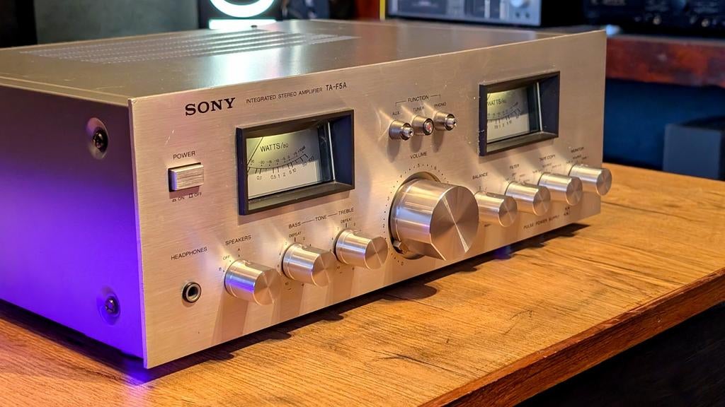 SONY TA-F5A • GARANTIE • TOPKLASSE • ZELDZAAM • GEREVISEERD, Rick's Audio De Kempen 18 6021PZ Budel +31 (0)495 785698 info@ricks-audio.com