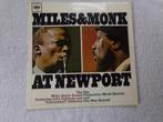 Miles Davis / Thelonius Monk - at Newport  ( uk sixties ), Cd's en Dvd's, Vinyl | Jazz en Blues, Jazz, 12 inch, Verzenden