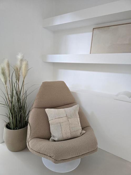 Artifort fauteuil F510,  draaifauteuil, Huis en Inrichting, Fauteuils, Nieuw, Metaal, 75 tot 100 cm, 75 tot 100 cm, Ophalen