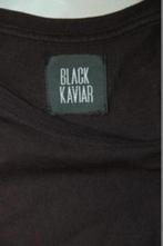 BLACK KAVIAR heren t-shirt, lang shirt, zwart, Mt. L, Maat 56/58 (XL), Zo goed als nieuw, Zwart, Verzenden