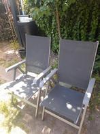 3 aluminium tuinstoelen Kettler, Ophalen, Gebruikt, Aluminium, Verstelbaar