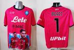 Napoli 2022/23 face game shirt EA7 Armani Meret 1 maat XL, Sport en Fitness, Voetbal, Maat XL, Ophalen of Verzenden, Zo goed als nieuw