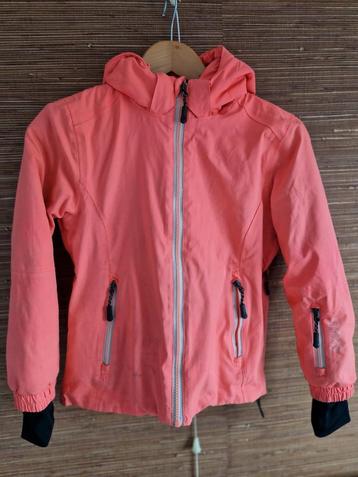 Roze skijas en thermo onderkleding maat 128 beschikbaar voor biedingen