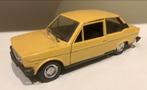 Polistil Gele Fiat 131 Mirafiori Modelauto 2-deurs