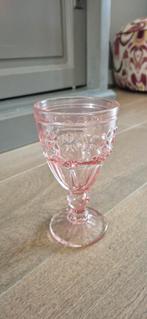 15 Roze Wijnglazen, Ophalen of Verzenden