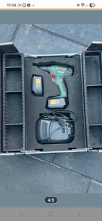 Bosch Accuboormachine met Koffer, Doe-het-zelf en Verbouw, Gereedschap | Boormachines, Gebruikt, Variabele snelheid, Ophalen of Verzenden