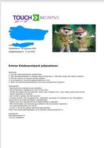 1 kaartje voor attractiepark Julianatoren., Tickets en Kaartjes, Eén persoon