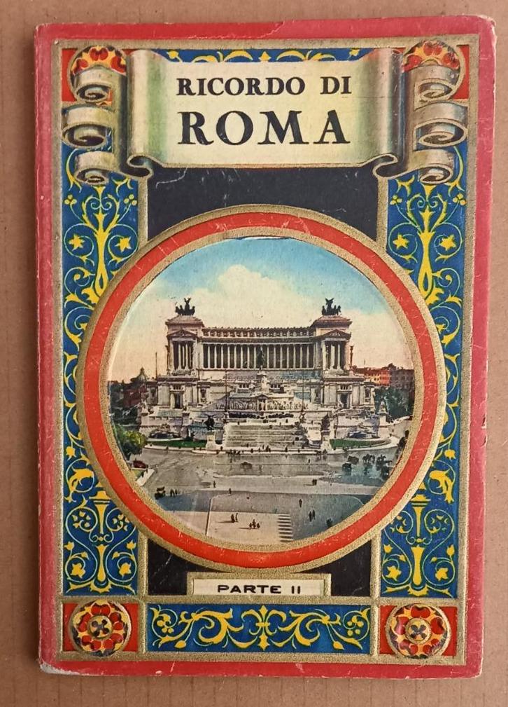 11600 Ricordo di Roma Parte II Leporello Rome Italië, Antiek en Kunst, Antiek | Boeken en Bijbels, Ophalen of Verzenden