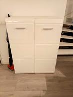 Schoenenkast L89 x B37 x H120 cm - Glanz Wit, Ophalen of Verzenden, Zo goed als nieuw