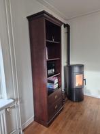 Boekenkast koloniaal, Ophalen, Gebruikt, Eikenhout, 50 tot 100 cm