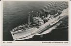 643P Rotterdamsche Lloyd, M.S. "Japara", 1948, Verzamelen, Ophalen of Verzenden, Zo goed als nieuw, Motorboot, Kaart, Foto of Prent