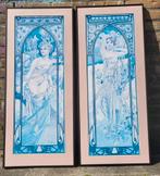 Vintage/Jugendstil/Alphonse Mucha, Antiek en Kunst, Ophalen of Verzenden