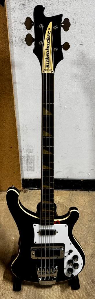 Vintage ‘76 Rickenbacker 4001 Jetglo met flightcase, Muziek en Instrumenten, Snaarinstrumenten | Gitaren | Bas, Gebruikt, Ophalen