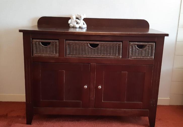 Commode en ledikant, Kinderen en Baby's, Kinderkamer | Complete kinderkamers, Gebruikt, Jongetje of Meisje, Ophalen