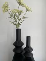 Vaas Modern Keramiek Zwart Large, Zwart, Veens Living, Aardewerk of Porselein, Nieuw