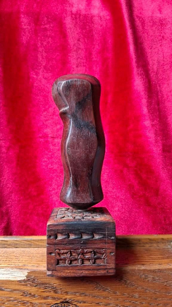 Antieke keris greep #20 Bali, Antiek en Kunst, Kunst | Niet-Westerse kunst, Ophalen of Verzenden