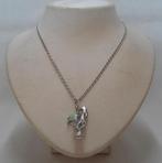 Zilveren ketting met Symbool Portugese haan nr.1005, Met hanger, Verzenden, Zo goed als nieuw, Zilver