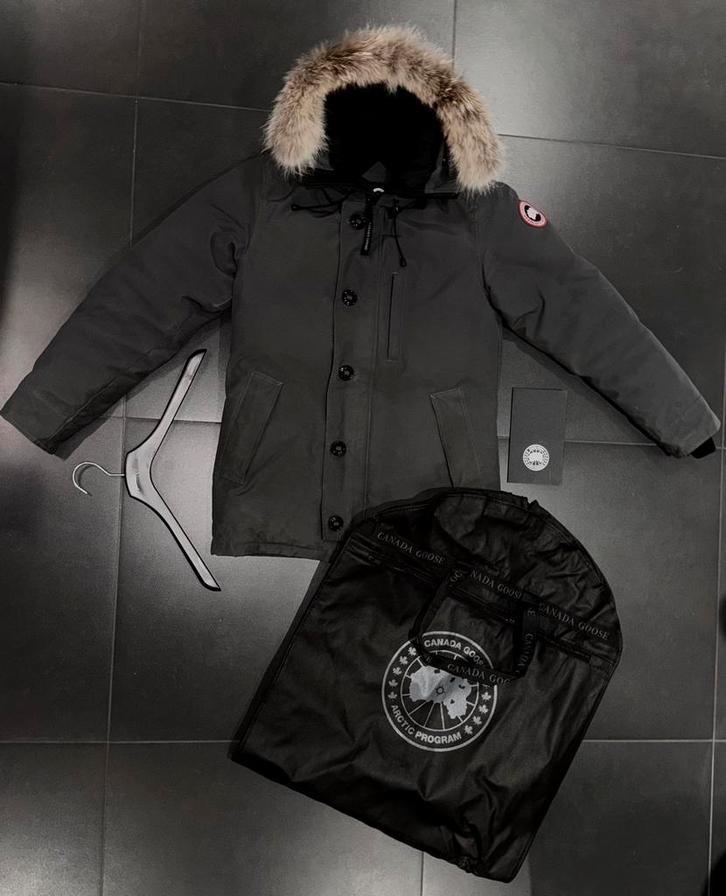 Canada Goose winterjas Chateau Parka - Fusion Large, Kleding | Heren, Jassen | Winter, Zo goed als nieuw, Maat 52/54 (L), Grijs