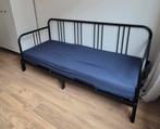 IKEA FYREADAL bedframe/slaapbank/ uitschuifbed, Huis en Inrichting, Slaapkamer | Bedden, Ophalen, Gebruikt, Eenpersoons, Zwart