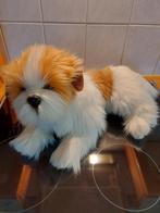 Levensechte Knuffel hond 50 cm lang!, Ophalen of Verzenden, Zo goed als nieuw, Hond