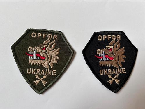 Militair Patch – 214e Speciale Bataljon OPFOR • Oekraïne, Verzamelen, Militaria | Algemeen, Landmacht, Embleem of Badge, Nederland