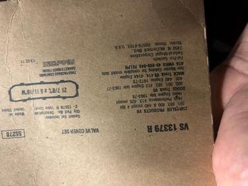 kleppendekselpakking Chrysler Dodge 383, 400, 413, 426, 440 beschikbaar voor biedingen