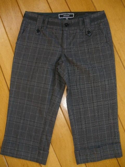 STREET ONE knie broek MAGGIE capri grijs ruit maat 34 - nieu, Kleding | Dames, Broeken en Pantalons, Zo goed als nieuw, Maat 34 (XS) of kleiner