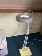 Loeplamp met voet, Hobby en Vrije tijd, Vergrootglazen, Loepen en Loeplampen, Ophalen, Gebruikt, Loeplamp