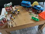 playmobil camping met auto en caravan, Ophalen of Verzenden, Zo goed als nieuw, Complete set