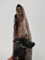 Rookkwarts met aegirien, Ophalen of Verzenden, Mineraal