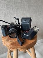 Minolta Dynax 7000i camera met flash 3200i, Audio, Tv en Foto, Fotocamera's Analoog, Ophalen of Verzenden, Zo goed als nieuw, Spiegelreflex