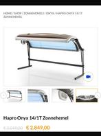 TE KOOP Hapro Onyx 14/5c t Zonnehemel! ️, Witgoed en Apparatuur, Zonnebanken en Gezichtsbruiners, Ophalen, Zo goed als nieuw, Gezichtsbruiner