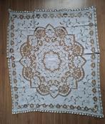 Tafelkleed Gehaakt Vierkant Wit Decoratie Huisinrichting, Ophalen of Verzenden, Gebruikt, Vierkant, Binnen