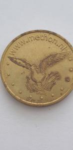 3324 methon penning, Postzegels en Munten, Penningen en Medailles, Verzenden, Overige materialen