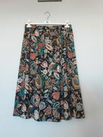 Rainbow soepele rok  met bloemenprint in herfst kleuren, Maat 38/40 (M), Rainbow, Overige kleuren, Ophalen of Verzenden