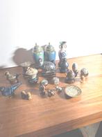 Collectie Cloisonné Miniatuur Ornamenten, Antiek en Kunst, Antiek | Emaille, Ophalen of Verzenden