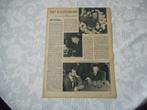 Damsport. Piet Roozenburg. Wereldkampioen. 1952., Verzenden, 1940 tot 1960, Nederland, Knipsel(s)