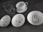 HEMA Nijntje Miffy servies: kop & schotel, glas, schaaltjes, Huis en Inrichting, Keuken | Servies, Ophalen of Verzenden, Overige stijlen