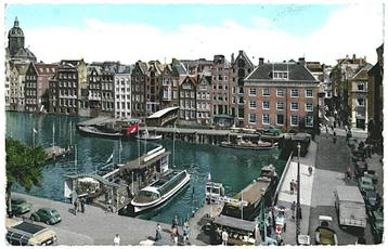 959148 Amsterdam j 60 70 Damrak Nette oude kaart Onbescheven beschikbaar voor biedingen